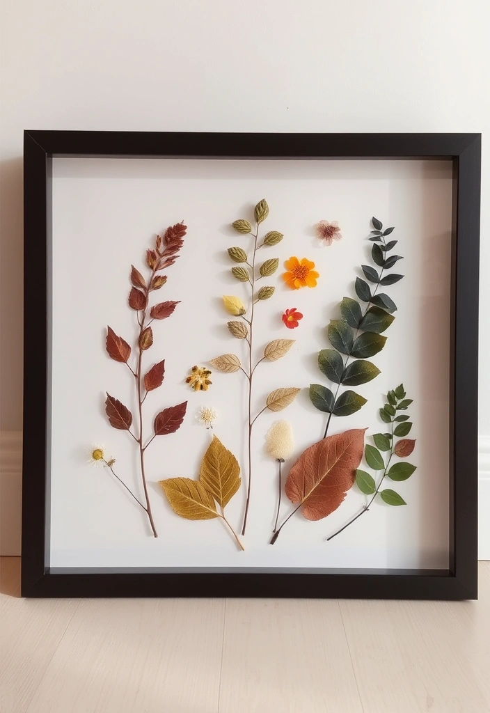 14 DIY Wall Art Projects That'll Impress Your Guests (You Won't Believe How Easy #6 Is!) - 11. Nature-Inspired Wall Art