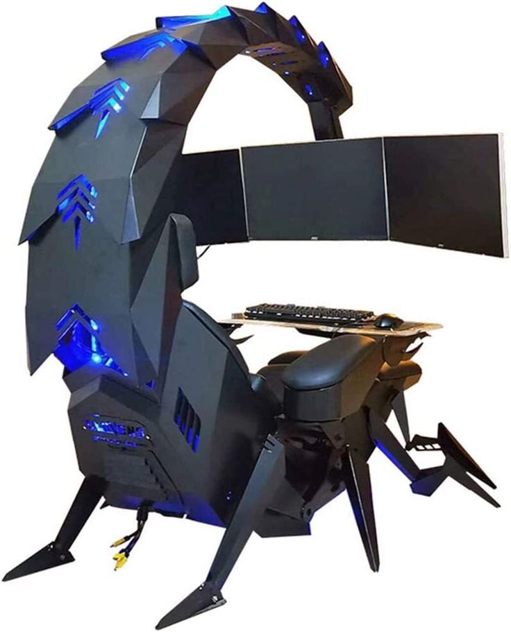15 Gaming Gadgets You Need to Level Up Your Game (You Have to See #2!) - 2. Futuristic Gaming Chair